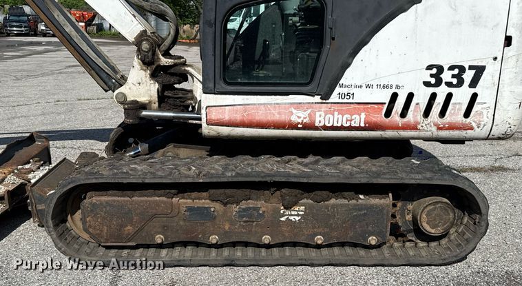 image for item EJ8729 2009 Bobcat 337G mini excavator