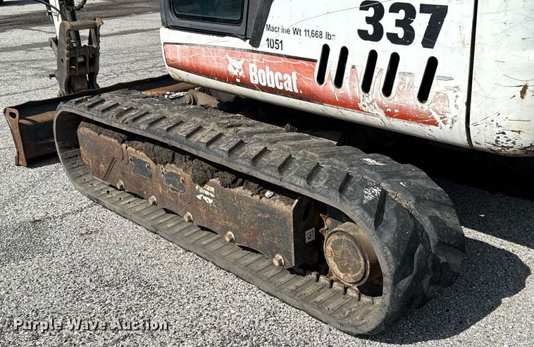 image for item EJ8729 2009 Bobcat 337G mini excavator
