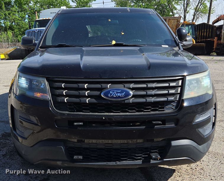 image for item EJ8734 2016 Ford Explorer Police Interceptor SUV