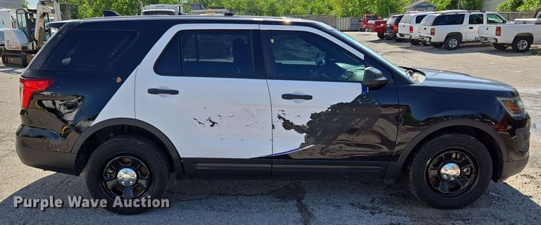 image for item EJ8734 2016 Ford Explorer Police Interceptor SUV