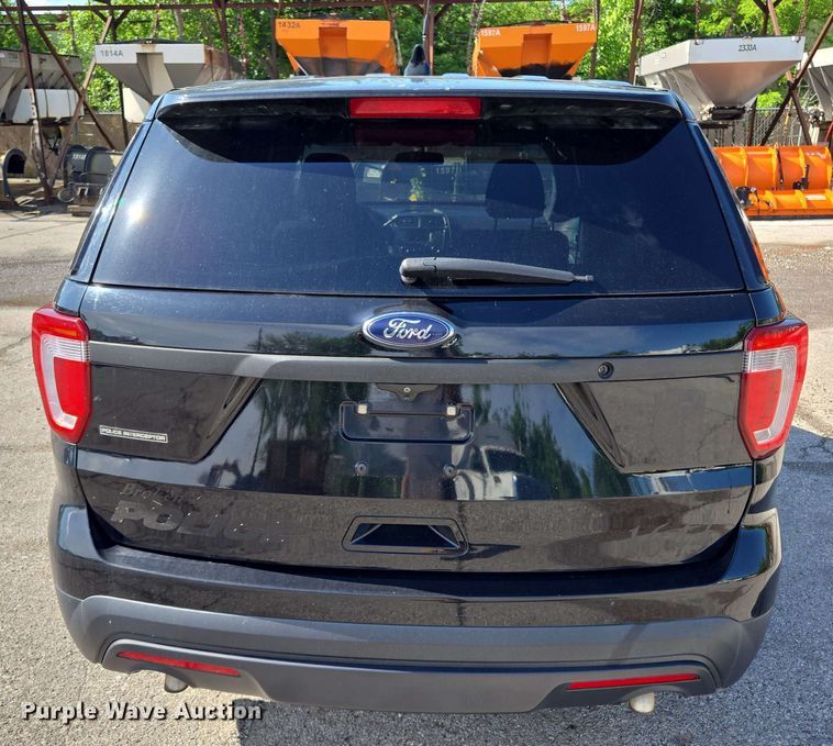 image for item EJ8734 2016 Ford Explorer Police Interceptor SUV