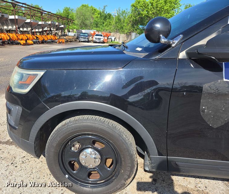 image for item EJ8734 2016 Ford Explorer Police Interceptor SUV
