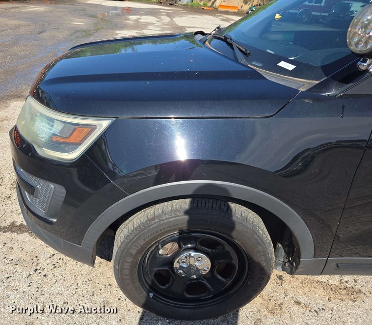 image for item EJ8734 2016 Ford Explorer Police Interceptor SUV