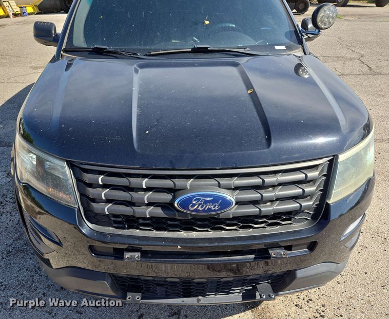 image for item EJ8734 2016 Ford Explorer Police Interceptor SUV