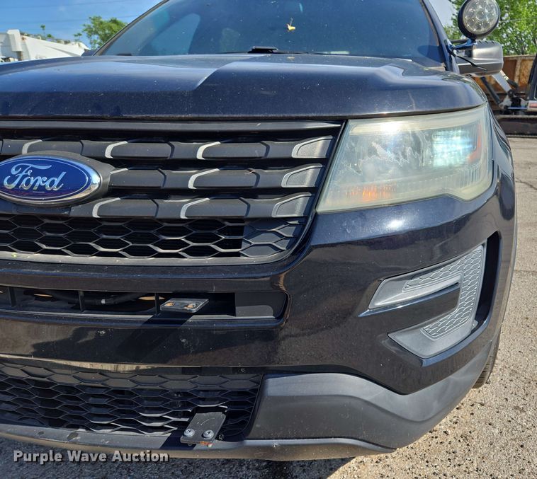 image for item EJ8734 2016 Ford Explorer Police Interceptor SUV