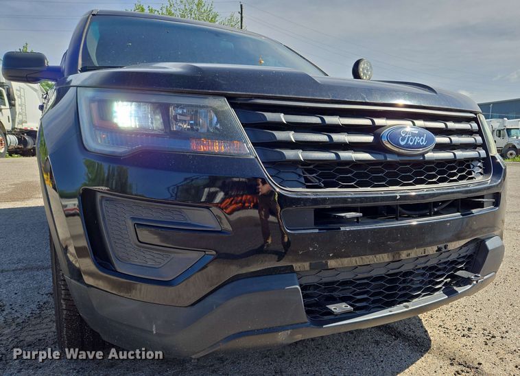 image for item EJ8734 2016 Ford Explorer Police Interceptor SUV