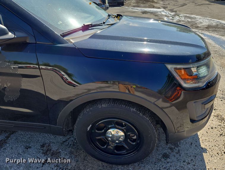 image for item EJ8734 2016 Ford Explorer Police Interceptor SUV