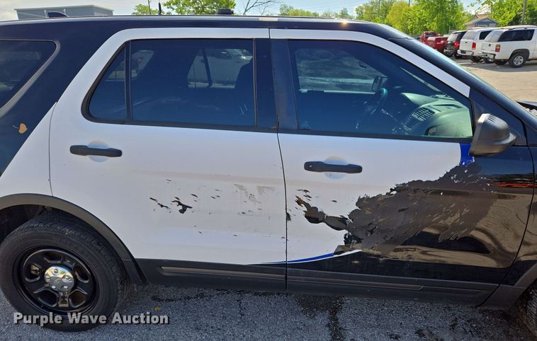 image for item EJ8734 2016 Ford Explorer Police Interceptor SUV