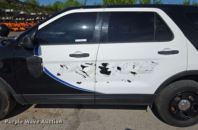 image for item EJ8734 2016 Ford Explorer Police Interceptor SUV