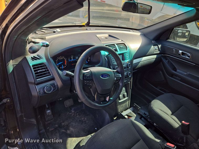 image for item EJ8734 2016 Ford Explorer Police Interceptor SUV