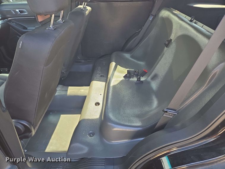 image for item EJ8734 2016 Ford Explorer Police Interceptor SUV