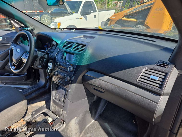 image for item EJ8734 2016 Ford Explorer Police Interceptor SUV