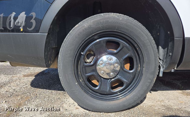 image for item EJ8734 2016 Ford Explorer Police Interceptor SUV