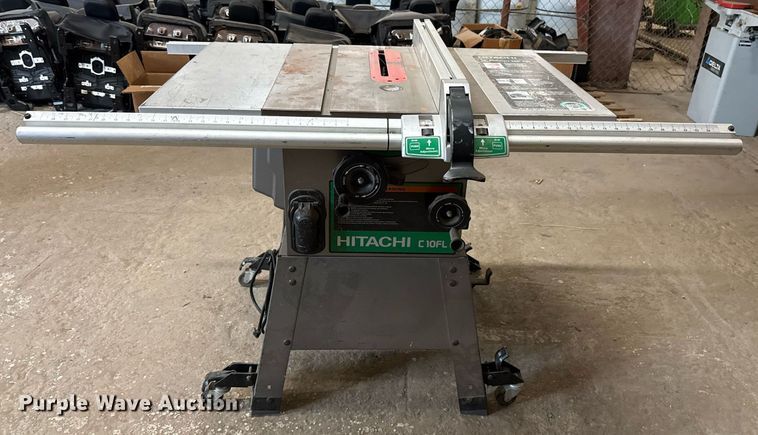 image for item EJ8744 Hitachi C10FL table saw