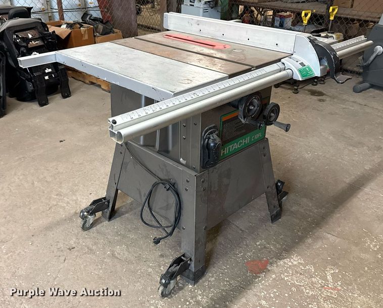 image for item EJ8744 Hitachi C10FL table saw