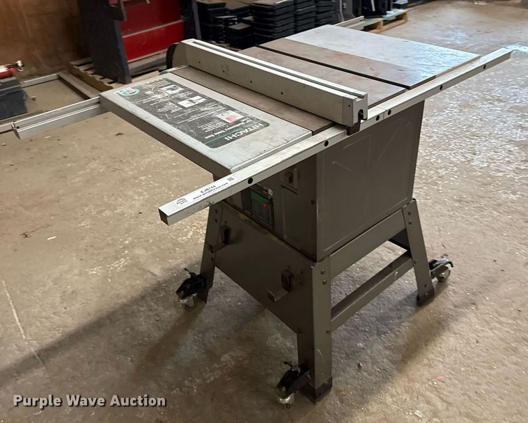 image for item EJ8744 Hitachi C10FL table saw