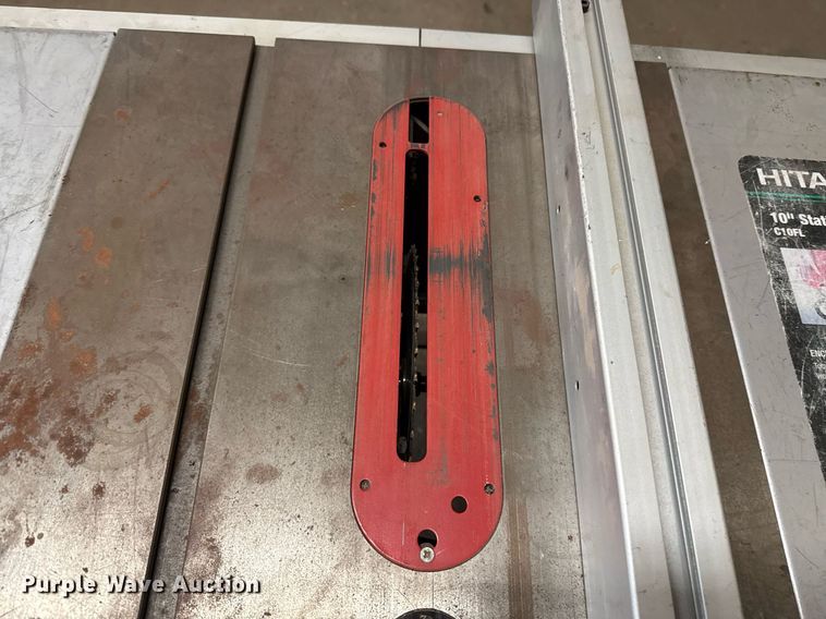 image for item EJ8744 Hitachi C10FL table saw