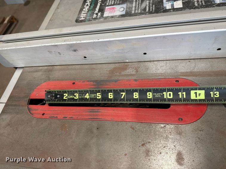 image for item EJ8744 Hitachi C10FL table saw