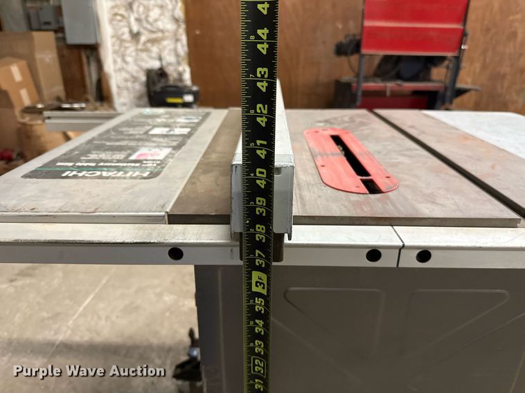 image for item EJ8744 Hitachi C10FL table saw