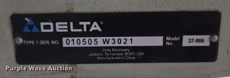 image for item EJ8746 Delta 37-866 wood joiner