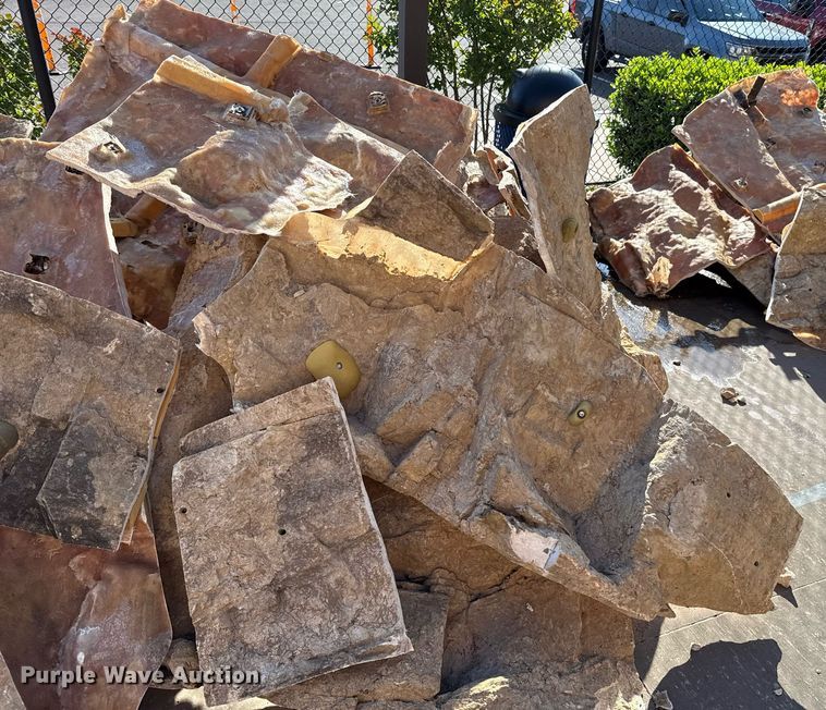 image for item EJ8755 Rockwerx rock climbing wall