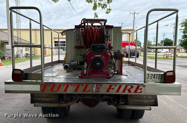 image for item EJ8756 1986 Chevrolet K30 pumper fire truck