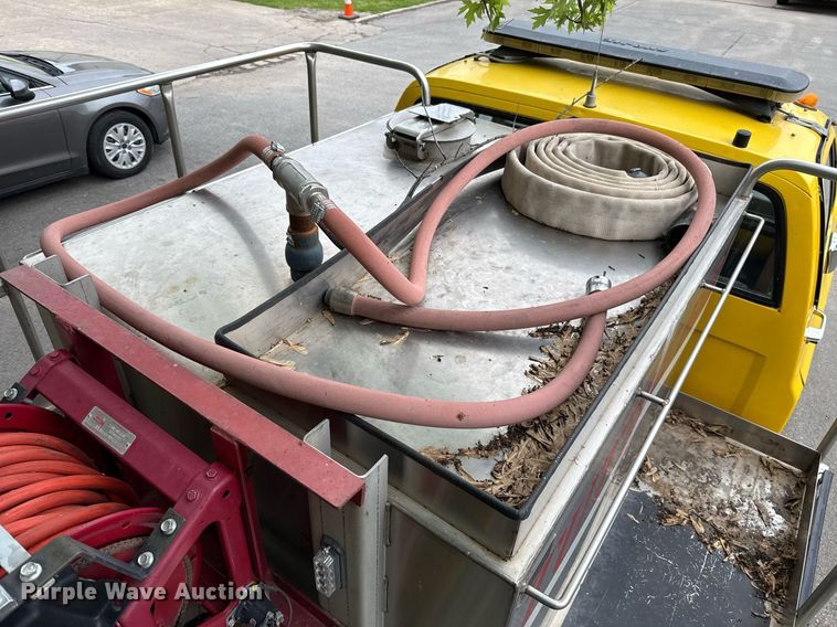 image for item EJ8756 1986 Chevrolet K30 pumper fire truck