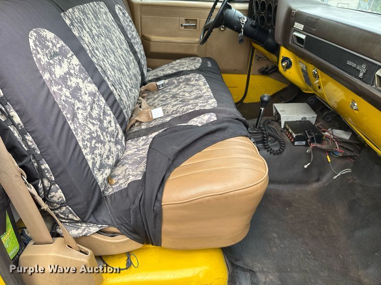 image for item EJ8756 1986 Chevrolet K30 pumper fire truck