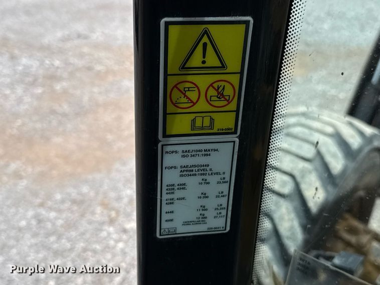 image for item EJ8768 2008 Caterpillar 420E IT backhoe