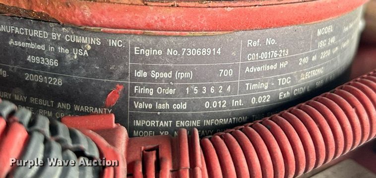 image for item EK2950 2010 Freightliner Business Class M2 dump truck