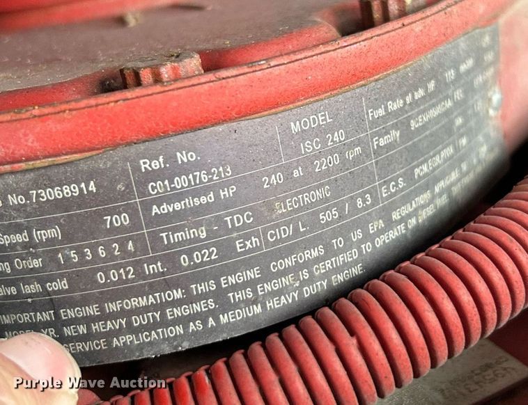 image for item EK2950 2010 Freightliner Business Class M2 dump truck