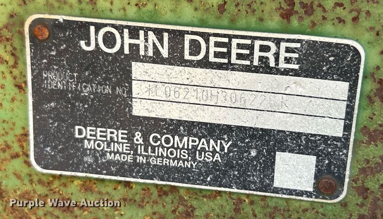 image for item EK2961 John Deere 6210 tractor