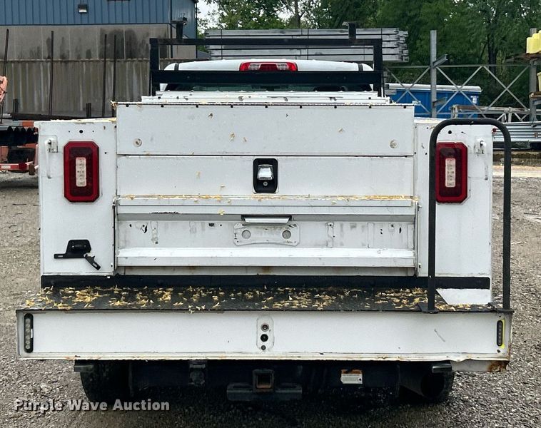 image for item EK8012 2018 Chevrolet Silverado 2500 LS Double Cab utility bed pickup truck