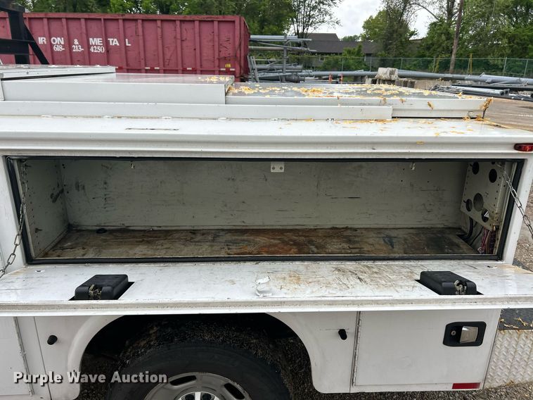 image for item EK8012 2018 Chevrolet Silverado 2500 LS Double Cab utility bed pickup truck