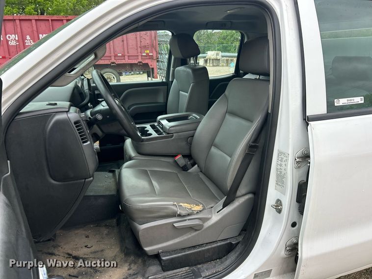 image for item EK8012 2018 Chevrolet Silverado 2500 LS Double Cab utility bed pickup truck