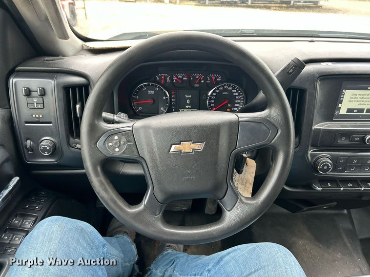 image for item EK8012 2018 Chevrolet Silverado 2500 LS Double Cab utility bed pickup truck