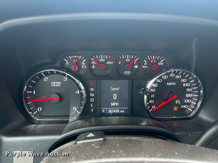 image for item EK8012 2018 Chevrolet Silverado 2500 LS Double Cab utility bed pickup truck