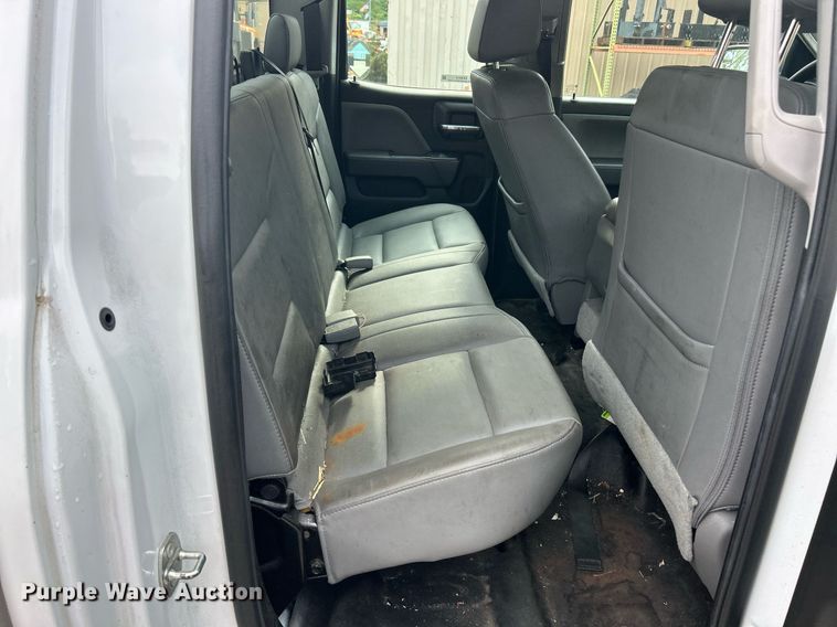 image for item EK8012 2018 Chevrolet Silverado 2500 LS Double Cab utility bed pickup truck