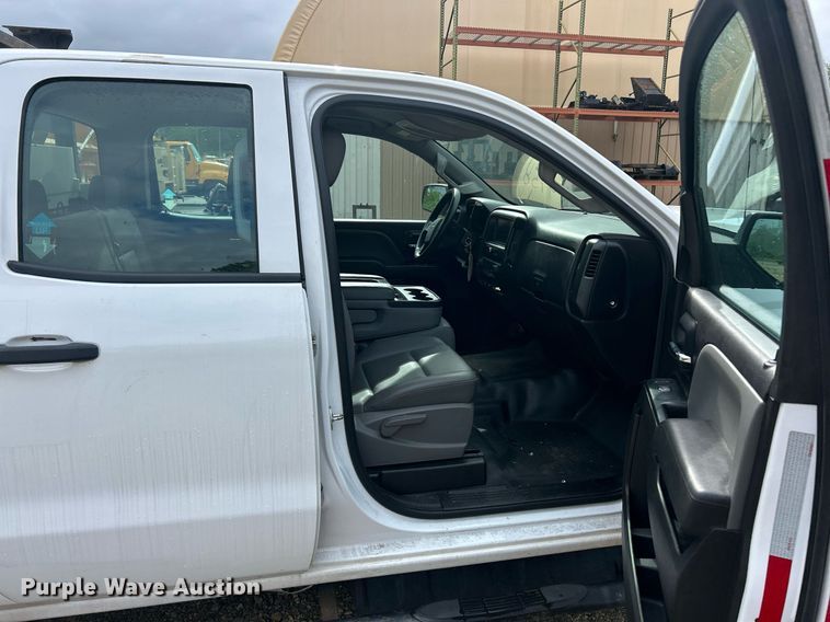 image for item EK8012 2018 Chevrolet Silverado 2500 LS Double Cab utility bed pickup truck