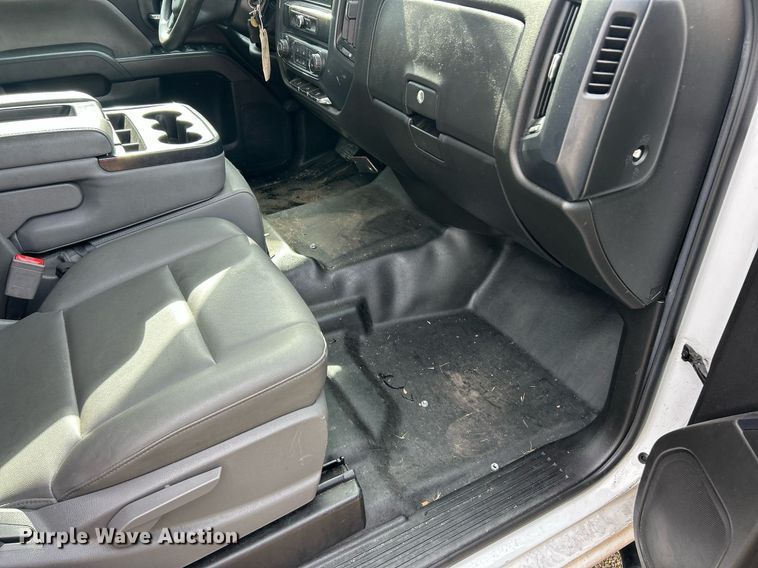 image for item EK8012 2018 Chevrolet Silverado 2500 LS Double Cab utility bed pickup truck