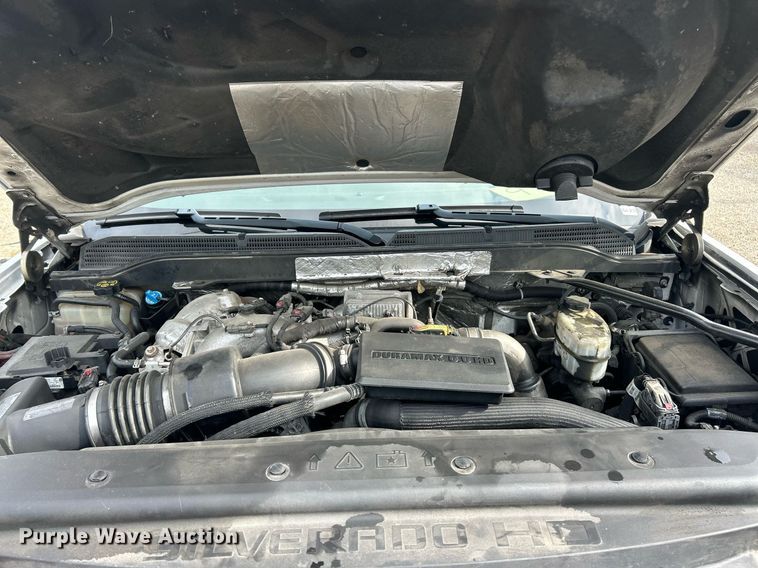 image for item EK8012 2018 Chevrolet Silverado 2500 LS Double Cab utility bed pickup truck