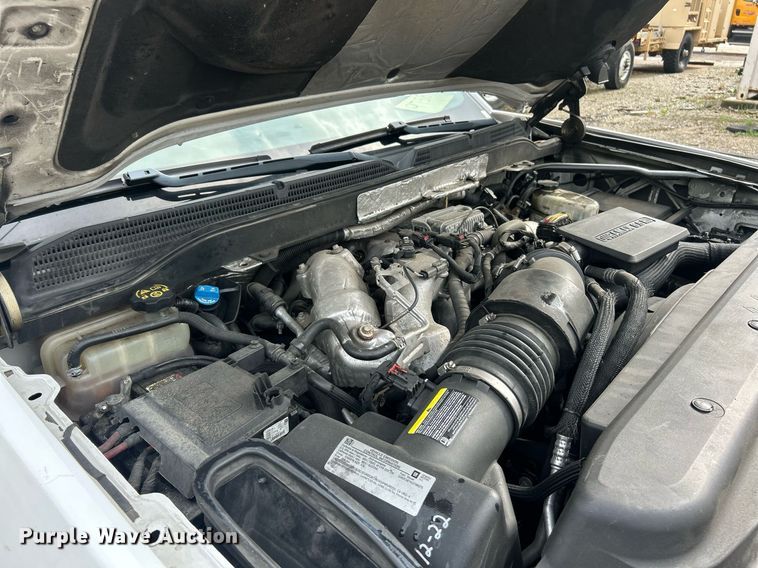 image for item EK8012 2018 Chevrolet Silverado 2500 LS Double Cab utility bed pickup truck