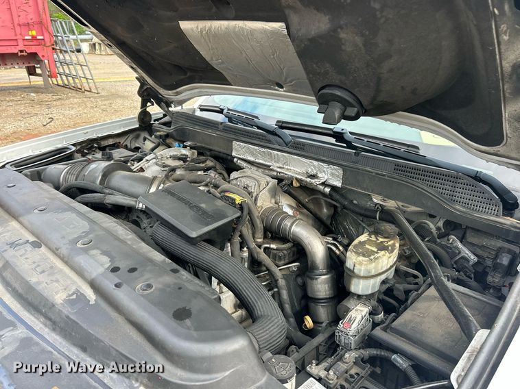 image for item EK8012 2018 Chevrolet Silverado 2500 LS Double Cab utility bed pickup truck