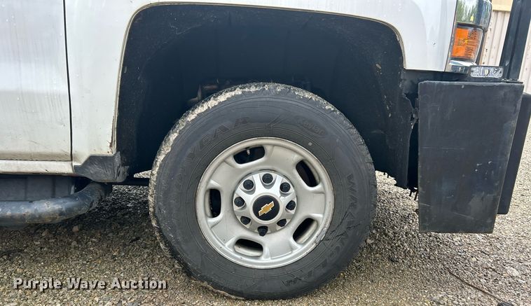 image for item EK8012 2018 Chevrolet Silverado 2500 LS Double Cab utility bed pickup truck