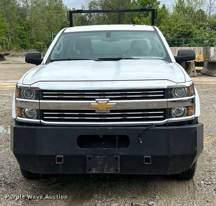 image for item EK8013 2015 Chevrolet Silverado 2500 Double Cab utility bed pickup truck