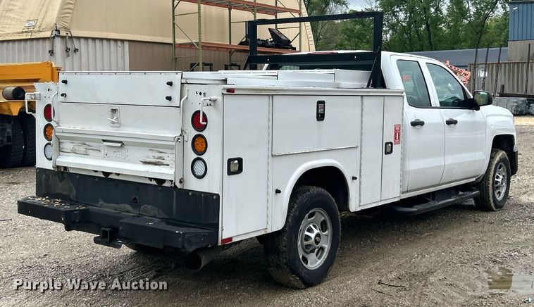 image for item EK8013 2015 Chevrolet Silverado 2500 Double Cab utility bed pickup truck