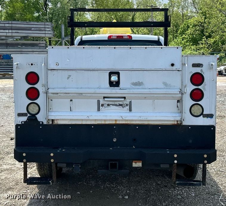 image for item EK8014 2017 Chevrolet Silverado 2500 LS Double Cab utility bed pickup truck