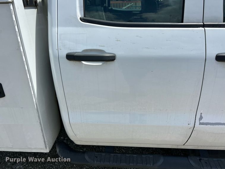 image for item EK8014 2017 Chevrolet Silverado 2500 LS Double Cab utility bed pickup truck