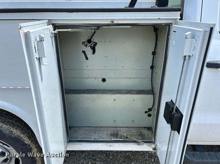 image for item EK8014 2017 Chevrolet Silverado 2500 LS Double Cab utility bed pickup truck