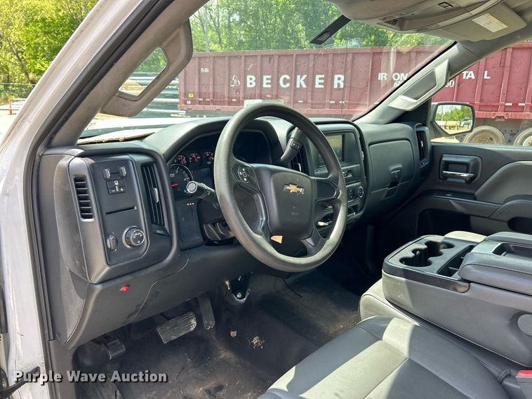 image for item EK8014 2017 Chevrolet Silverado 2500 LS Double Cab utility bed pickup truck